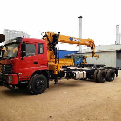 東風(fēng)14噸單橋隨車吊 高效靈活的重載搬運解決方案