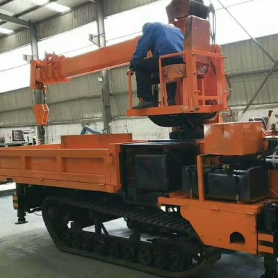 多功能履帶隨車吊 礦山作業(yè)中的“四不像”革新力量