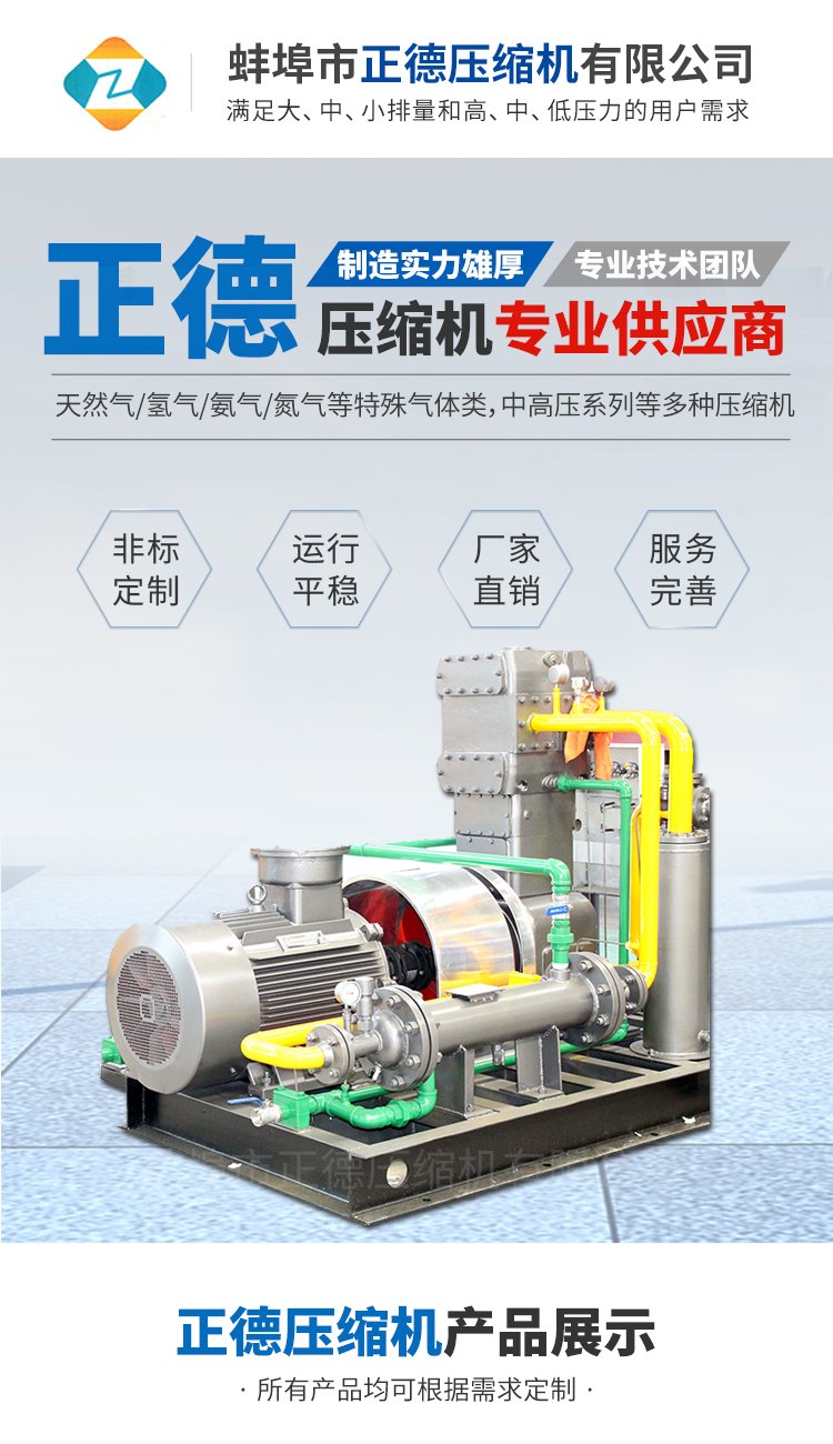 ZW-3.0/10-16 液化氣壓縮機 正丁烷/丙烷儲備庫與液化石油氣系統的關鍵裝備